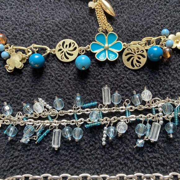 Costume Jewelry Bracelets, Set of 5 - Picture 5 of 5